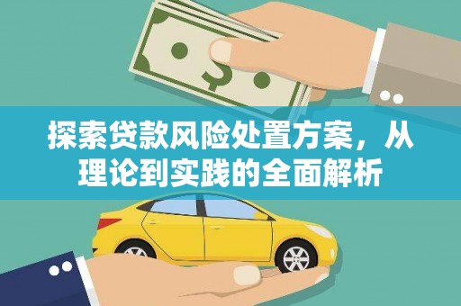 都兰探索贷款风险处置方案，从理论到实践的全面解析