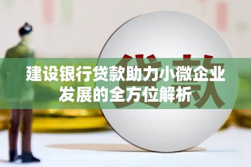 都兰建设银行贷款助力小微企业发展的全方位解析