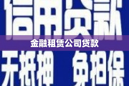 都兰金融租赁公司贷款