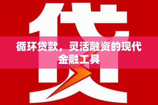 都兰循环贷款，灵活融资的现代金融工具