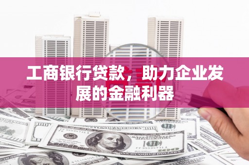 都兰工商银行贷款，助力企业发展的金融利器